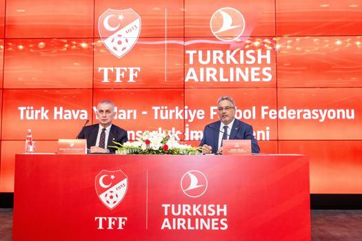 Türkiye Futbol Federasyonu ile Türk Hava Yolları arasında sponsorluk anlaşması