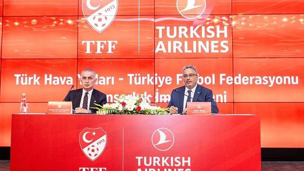 Türkiye Futbol Federasyonu ile Türk Hava Yolları arasında sponsorluk anlaşması