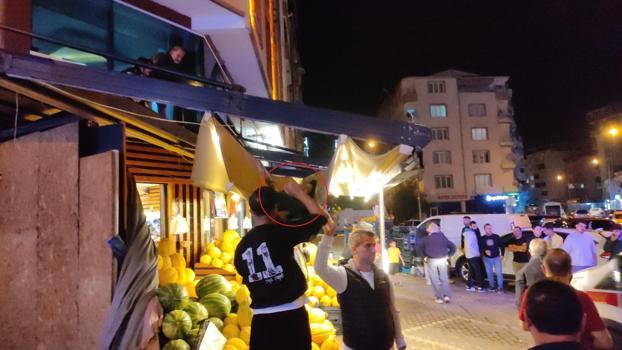 Bursa'da 6'ncı kattaki balkondan manavın brandasına düşen kadın, ağır yaralandı