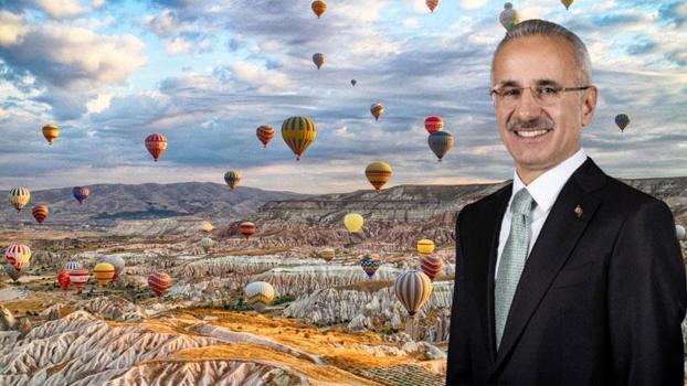 Bakan Uraloğlu: Sıcak hava balonu turizminde 9 ayda 700 bin yolcu taşındı