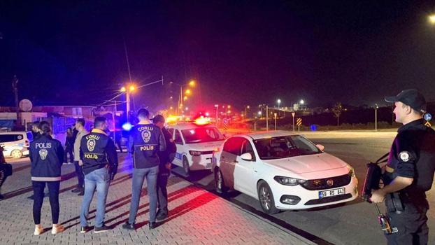 Tekirdağ'da 'Huzur 59' uygulamasında 13 gözaltı