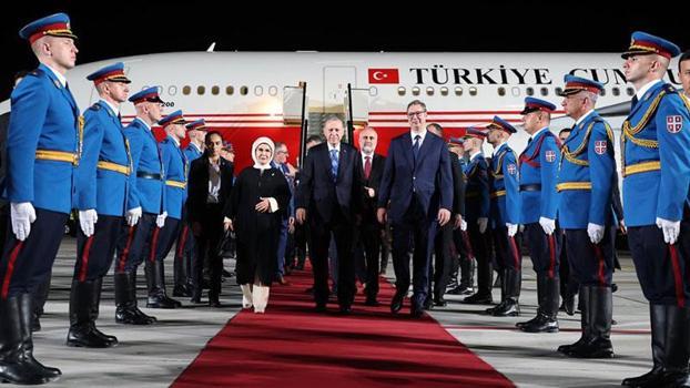 Cumhurbaşkanı Erdoğan, Sırbistan’da