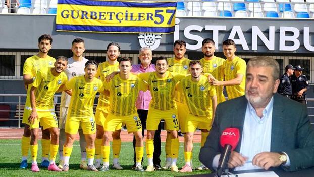 Küçükçekmece Sinopspor Başkanı Rafet Orhan hedefi açıkladı