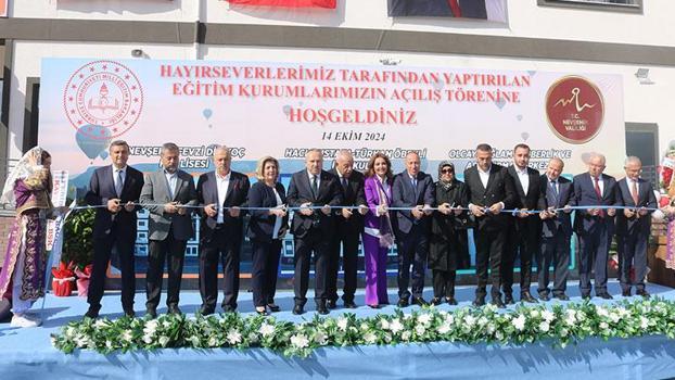 Nevşehir'de hayırseverlerin yaptırdığı 2 okul ve rehberlik merkezi açıldı