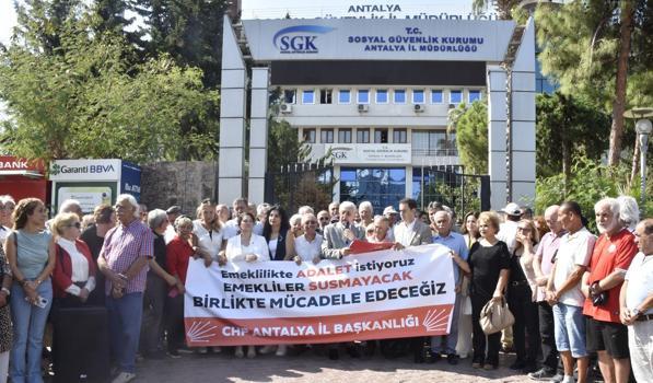 CHP'den 'emekli' çıkışı