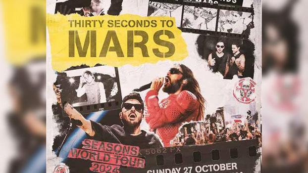 Thirty Seconds to Mars, İstanbul’a geliyor