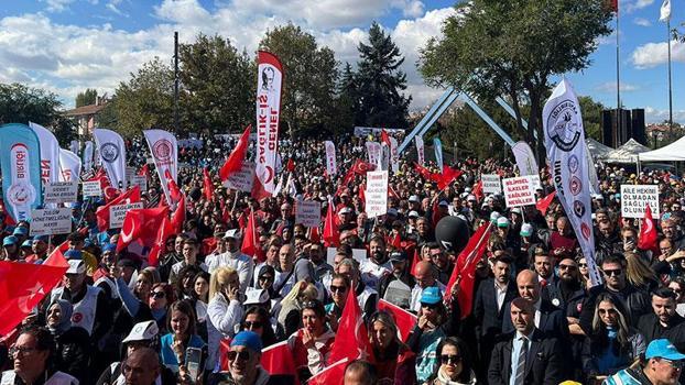 Aile hekimlerinden ‘Büyük Ankara Mitingi’