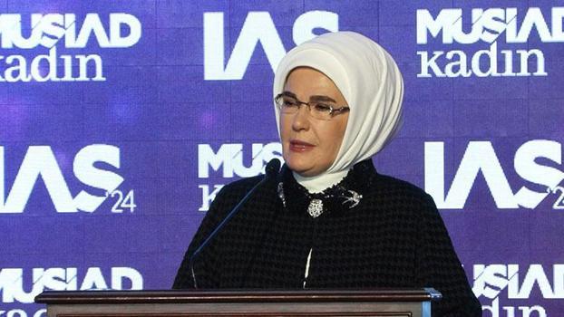 Emine Erdoğan: İş hayatında kadınların yaşadığı türlü zorluklar, aşamadığı bariyerler var