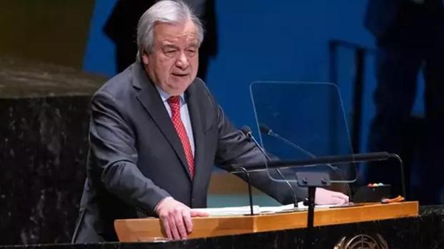 Guterres'ten İsrail'e kınama