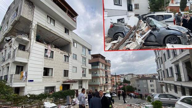 Gebze'de apartmanda doğal gaz kaynaklı patlama; 6 yaralı