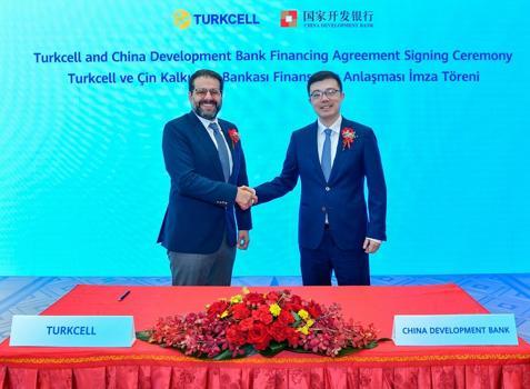 Turkcell, Çin Kalkınma Bankası ile 1,23 milyar Yuan için imza attığını duyurdu