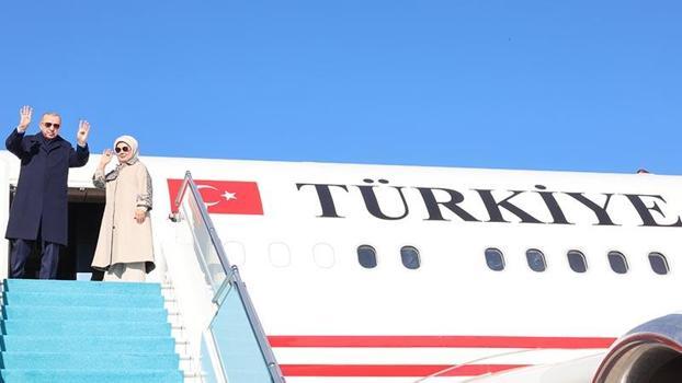 Cumhurbaşkanı Erdoğan, Kazan'a gitti