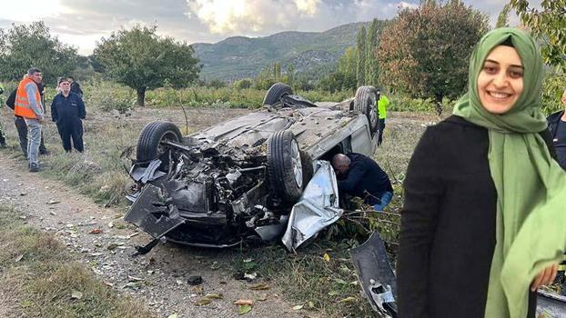 Düğün dönüşü kaza yapmışlar; ölen anneden geriye fotoğrafları kaldı