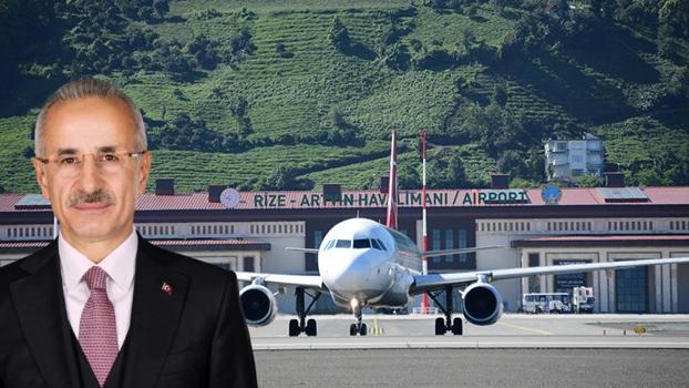 Rize-Artvin Havalimanı'na 2 yeni frekans sağlandı