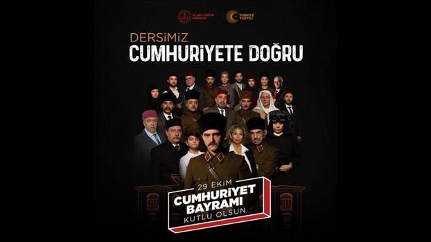 Cumhuriyet Haftası'nın ilk dersi, 'Dersimiz Cumhuriyete Doğru' filmi ile başlayacak