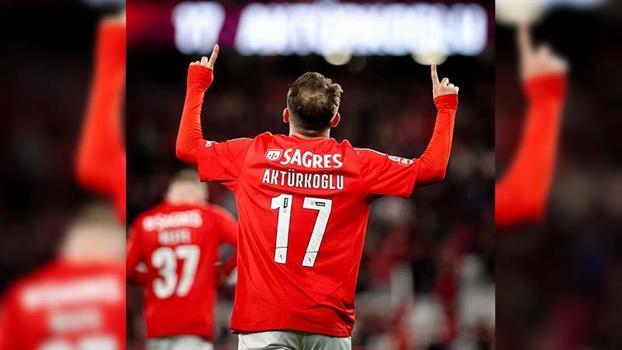 Kerem Aktürkoğlu hat-trick yaptı, Benfica 5-0 kazandı