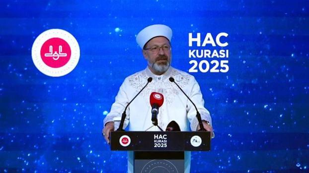 2025 yılı hac kurası çekildi