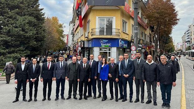 MHP’li Yönter, partisinin Eskişehir teşkilatını ziyaret etti