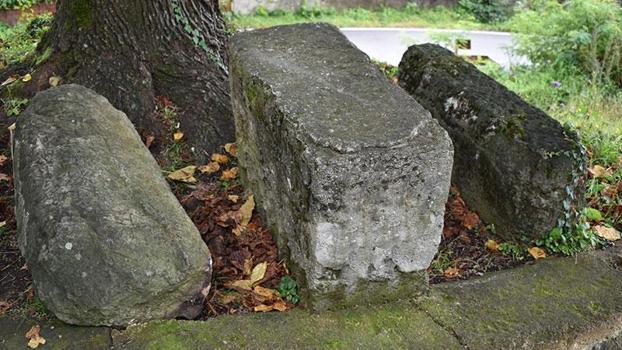 Ordu'da cami cemaatinin oturağı, Roma dönemine ait 1800 yıllık 'mil taşı' çıktı