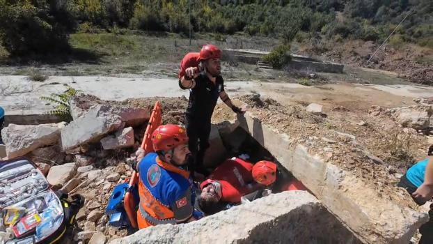 UMKE'den kaza, heyelan ve deprem tatbikatları