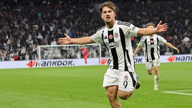 Beşiktaş, Malmö’yü ikinci yarıda bulduğu gollerle geçti