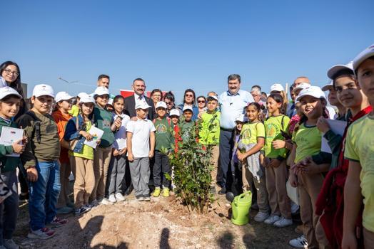 Mersin’e 30 dönümlük defne koruluğu