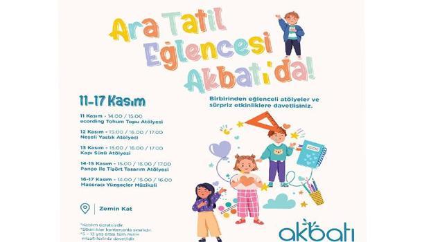 Akbatı’da çocuklara yönelik ara tatil programı sunuluyor