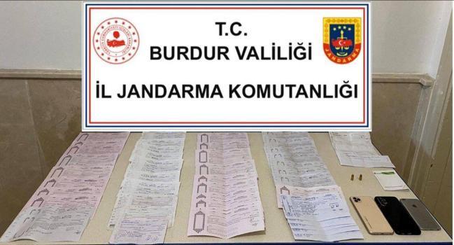 Burdur'da tefecilik operasyonu