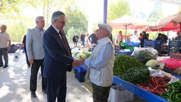 Göynük kapalı pazar yeri hizmete girdi