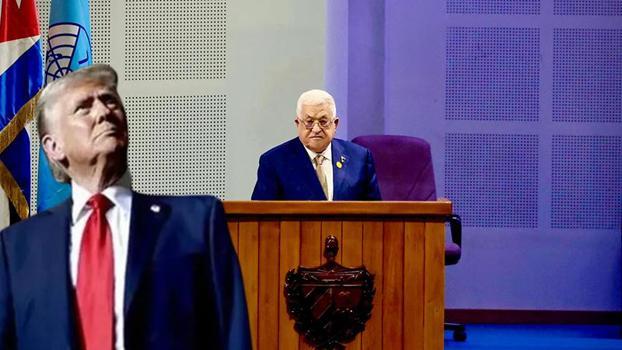 Filistin Devlet Başkanı Abbas: Adil bir barış için Trump ile çalışmaya hazırım