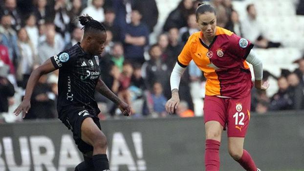 Kadın Futbol Süper Ligi'nde Beşiktaş, Galatasaray'ı 1-0 yendi