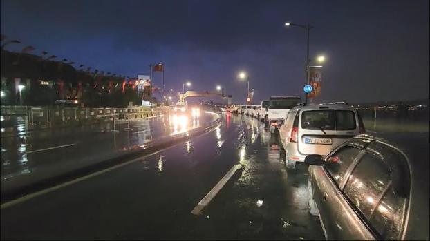 İstanbul - Zeytinburnu'nda sağanak yağış