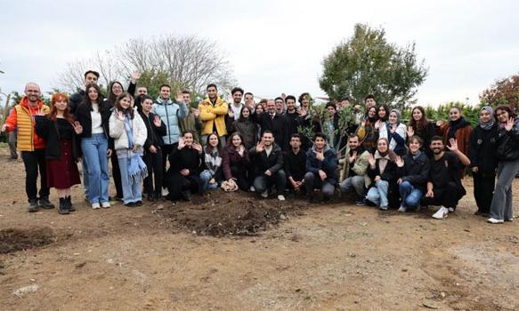 YTÜ’nün kuruluş yılına ithafen Davutpaşa Kampüsü'ne 113 ağaç dikildi