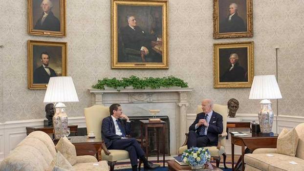 Biden'dan İsrail'e destek açıklaması