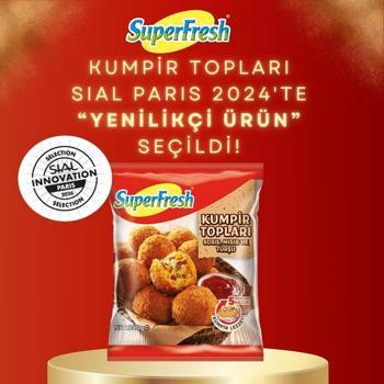 SuperFresh Kumpir Topları, SIAL Paris 2024’te ‘Yenilikçi Ürün’ seçildi