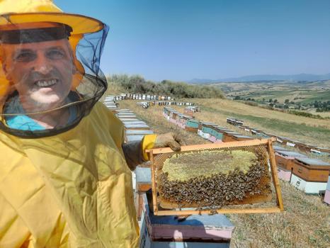 Samsun’da yetiştirdiği kestane balı ile ülkesi Bosna Hersek’te altın madalya kazandı