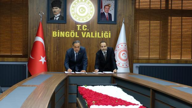 Bingöl'de ‘KentPark’ projesi için imzalar atıldı