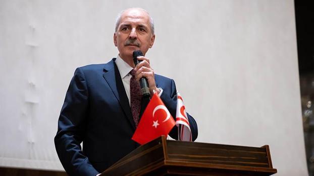 TBMM Başkanı Kurtulmuş: Kıbrıs Adası'nda iki toplumlu bir seçenekten başka hiçbir seçim yolu kalmamıştır