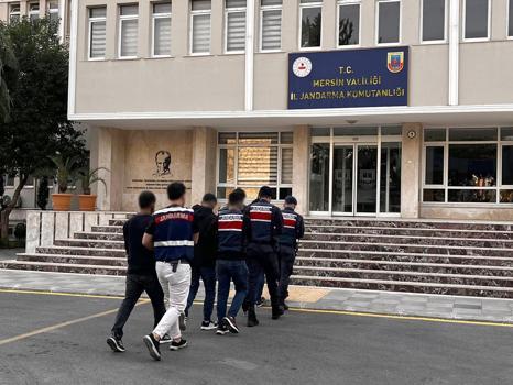 Mersin'de PKK/KCK operasyonunda 5 tutuklama