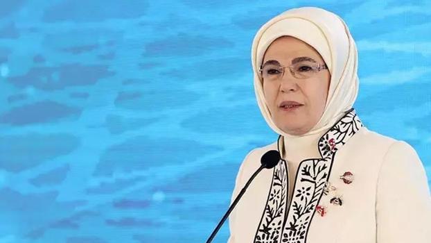 Emine Erdoğan: Çocukların karanlığa mahkum edildiği bir düzeni reddediyoruz