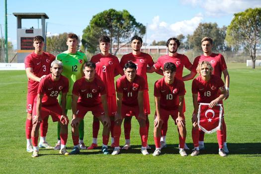 U19 Milli Futbol Takımı, İsviçre'ye 3-1 mağlup oldu