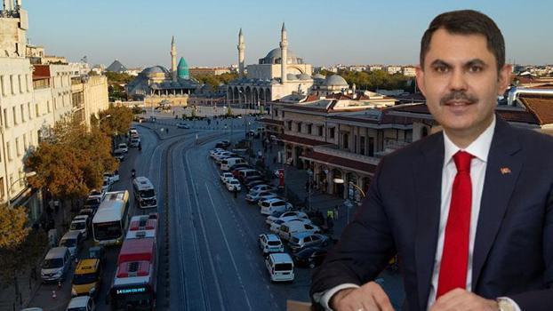 Bakan Kurum: Konya Mevlana Meydanı'nı özüne kavuşturduk