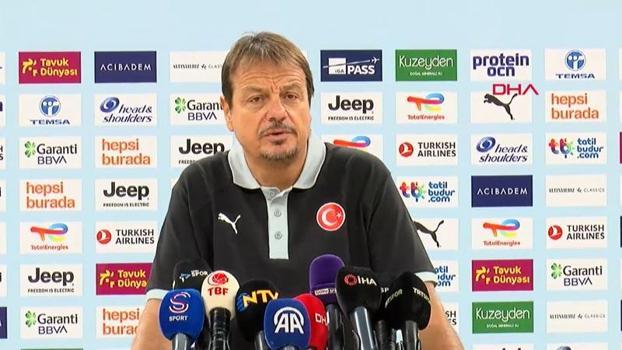 Ergin Ataman: İstanbul'daki maçı mutlak kazanmak istiyoruz