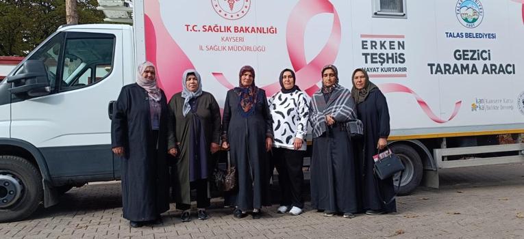 Kayseri'de kanser taramaları devam ediyor