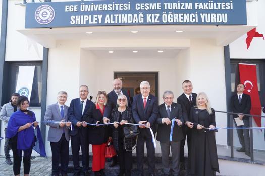 Çeşme Turizm Fakültesi Shipley-Altındağ Öğrenci Yurdu, açıldı