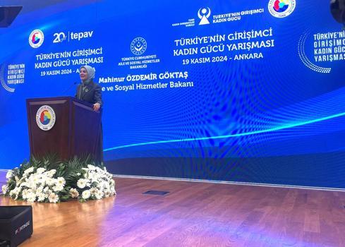 Bakan Göktaş: Kadınların iş gücüne katılım oranı yüzde 37,4'e yükseldi