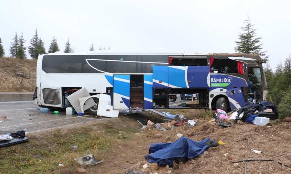 Eskişehir'deki otobüs kazasında şoför yol, araç ve hava koşullarına uygun davranmamış