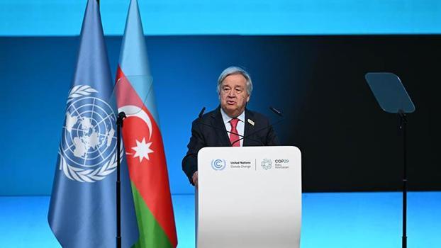 Guterres: Yeni iklim finansmanı anlaşması gerekli