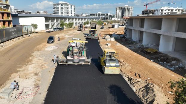 Kardeş Kentler Caddesi'nde altyapı ve üstyapı yenileniyor