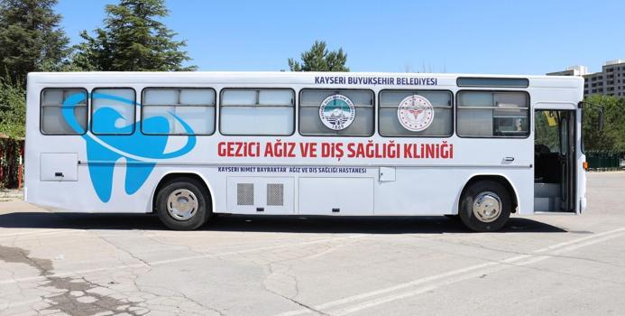 Gezici Ağız ve Diş Sağlığı Kliniği 10 ayda 1082 kişiye hizmet verdi